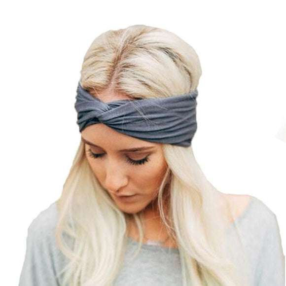 Twisted Trendy Cross Turban