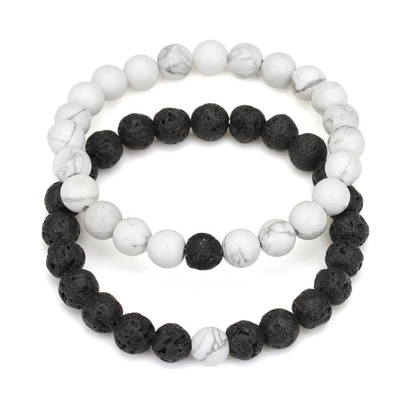 Lava Stone Beaded Bracelet