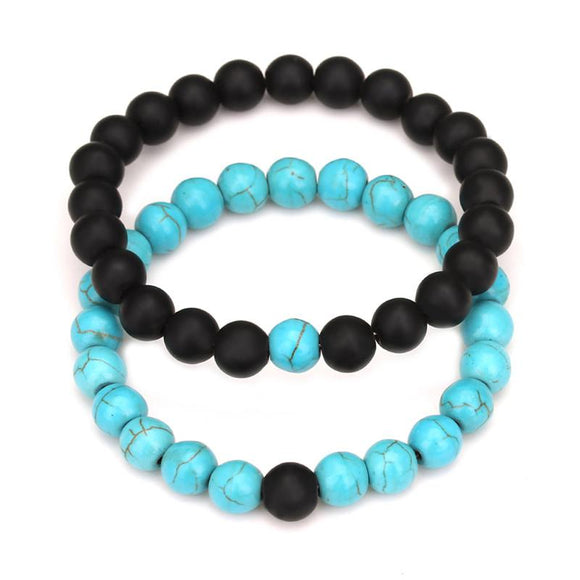 Lava Stone Beaded Bracelet